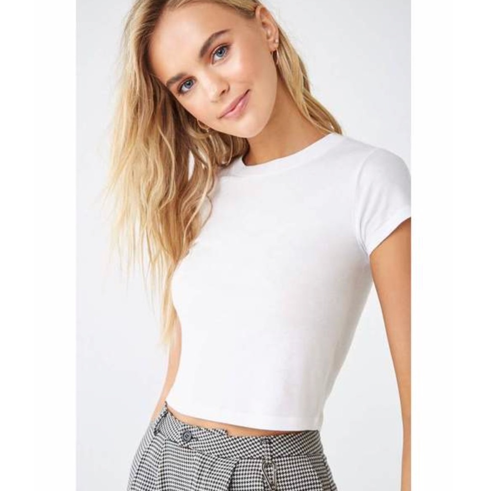 NWOT Forever 21 White Tee